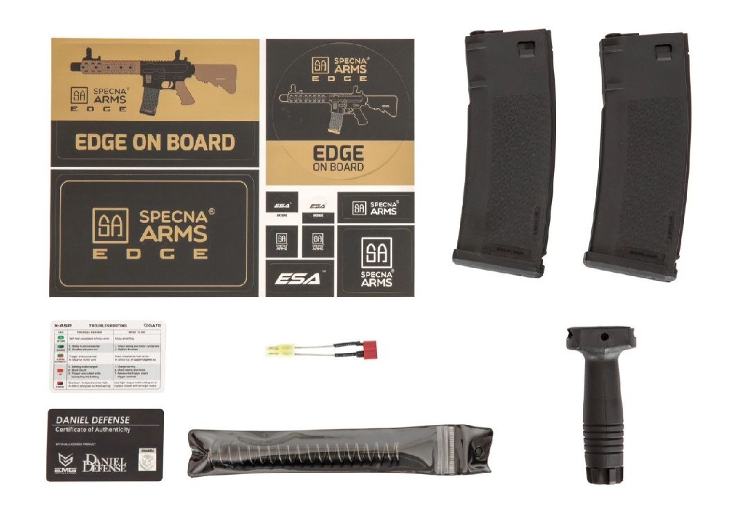 Specna Arms Daniel Defense MK18E19 EDGE ETU Carbine - Black – image 5