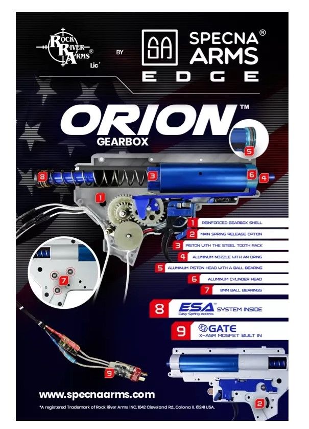 Specna Arms SA-E09 EDGE ETU Carbine - Black – image 9