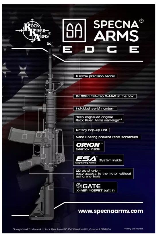 Specna Arms SA-E09 EDGE ETU Carbine - Black – image 10