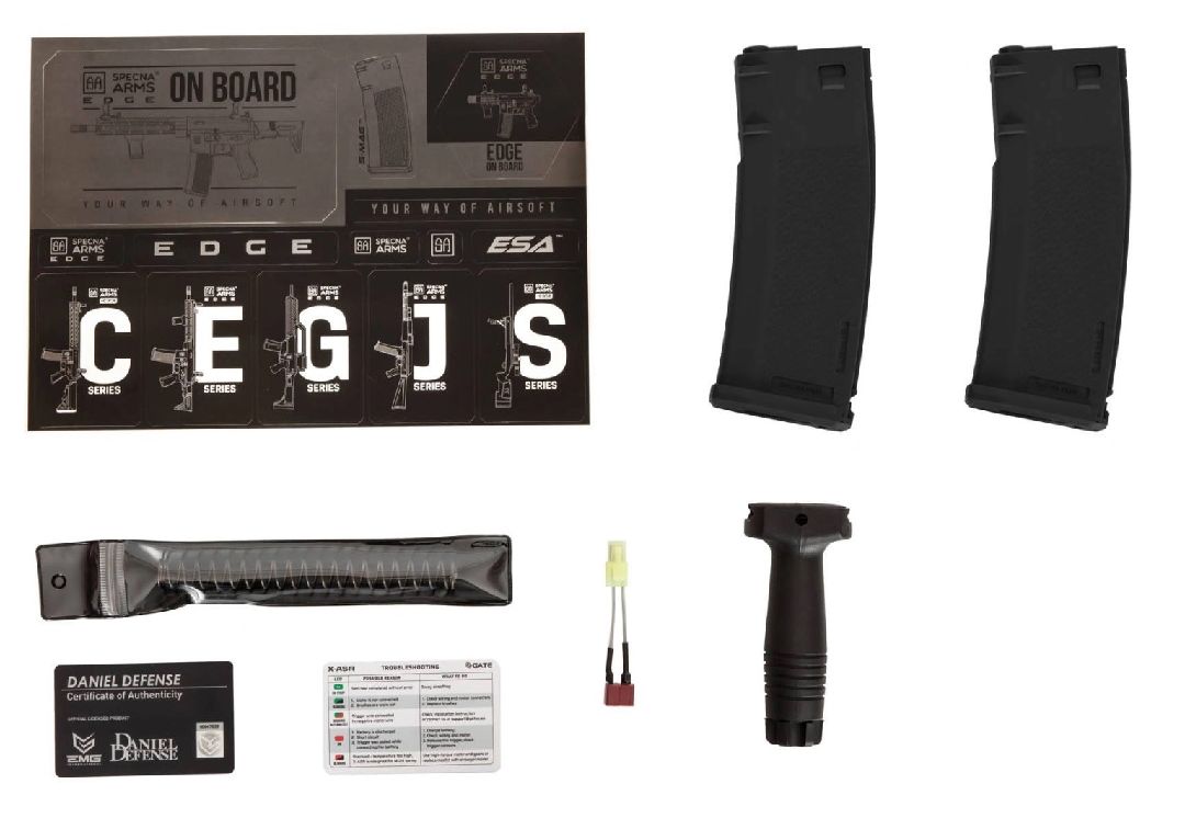 Specna Arms Daniel Defense MK18E19 EDGE 3.0 Carbine - Black – image 4