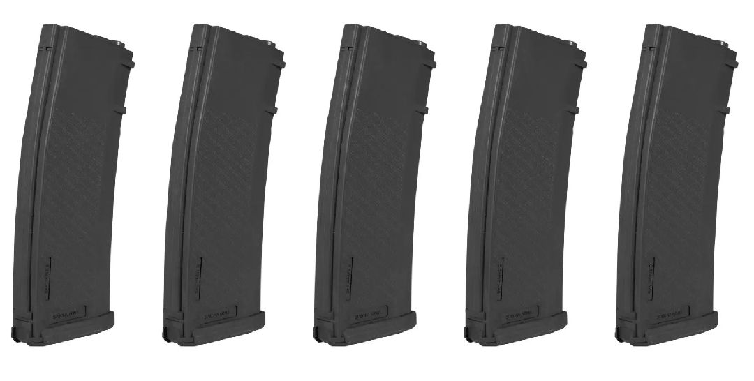 Specna Arms S-Mag Mid-Cap Magazine - Black (5pk) – image 2