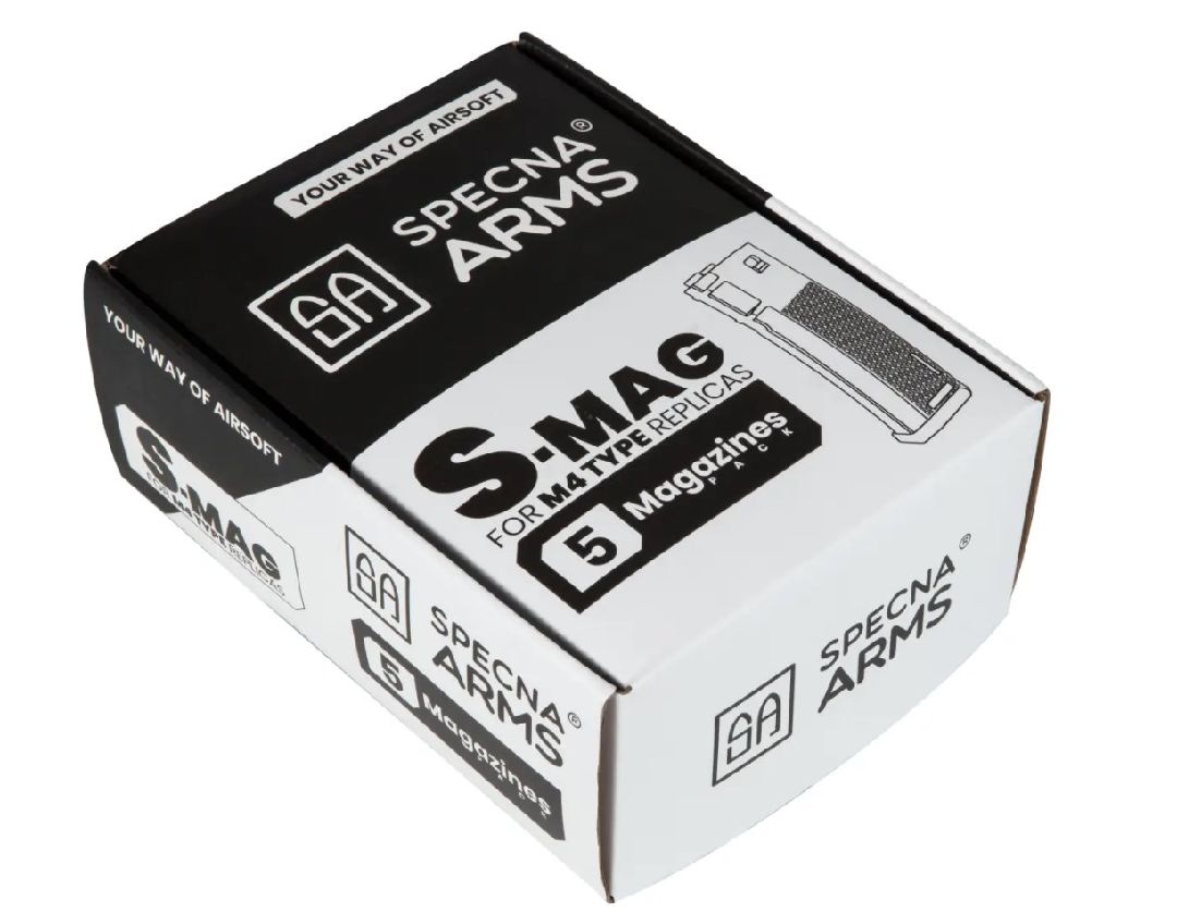 Specna Arms S-Mag Mid-Cap Magazine - Black (5pk) – image 4