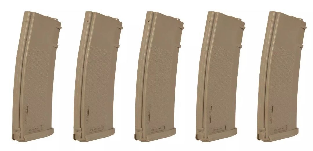 Specna Arms S-Mag Mid-Cap Magazine - Tan (5pk) – image 2