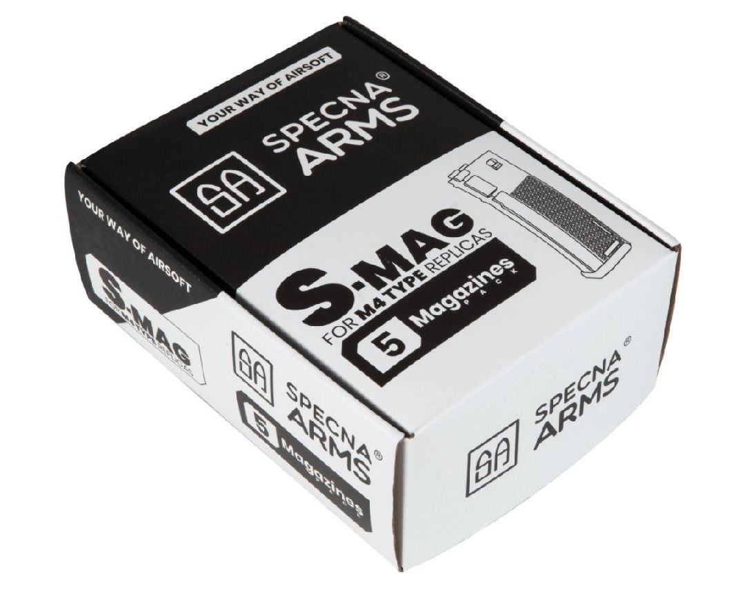 Specna Arms S-Mag Mid-Cap Magazine - Tan (5pk) – image 4