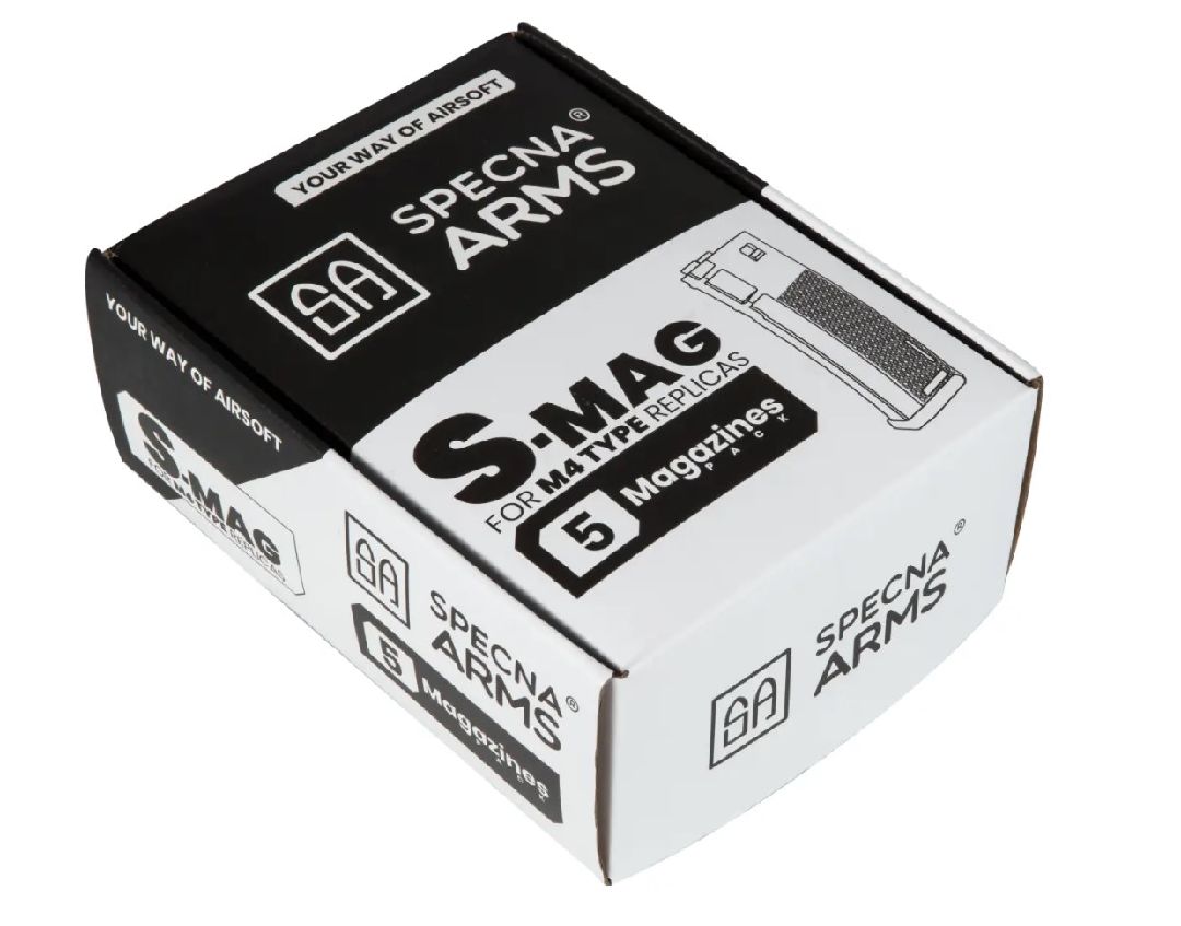 Specna Arms S-Mag Mid-Cap Magazine - Chaos Grey (5pk) – image 3