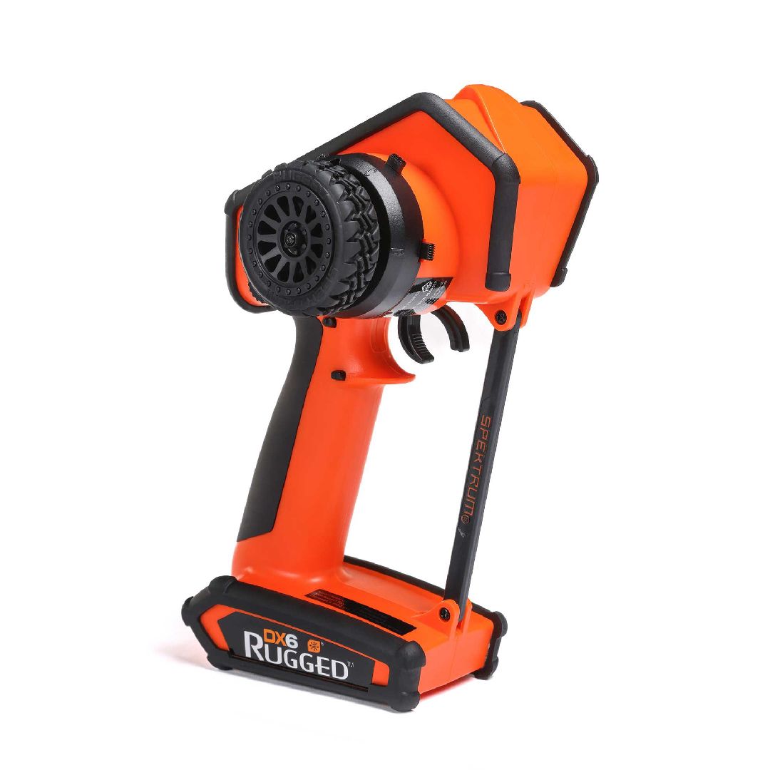Spektrum DX6 Rugged 6-Channel DSMR Transmitter Only, Orange – image 3