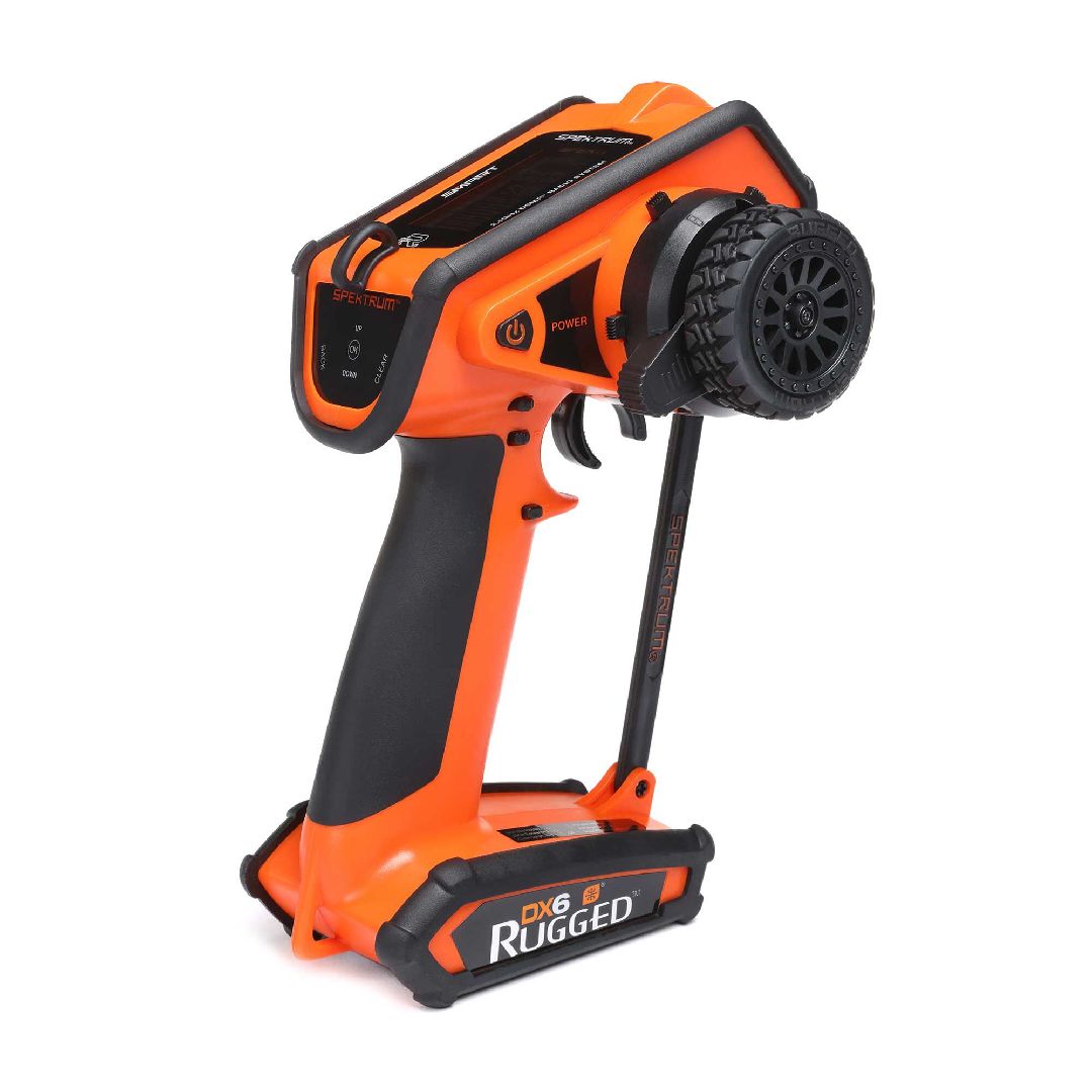 Spektrum DX6 Rugged 6-Channel DSMR Transmitter Only, Orange – image 6