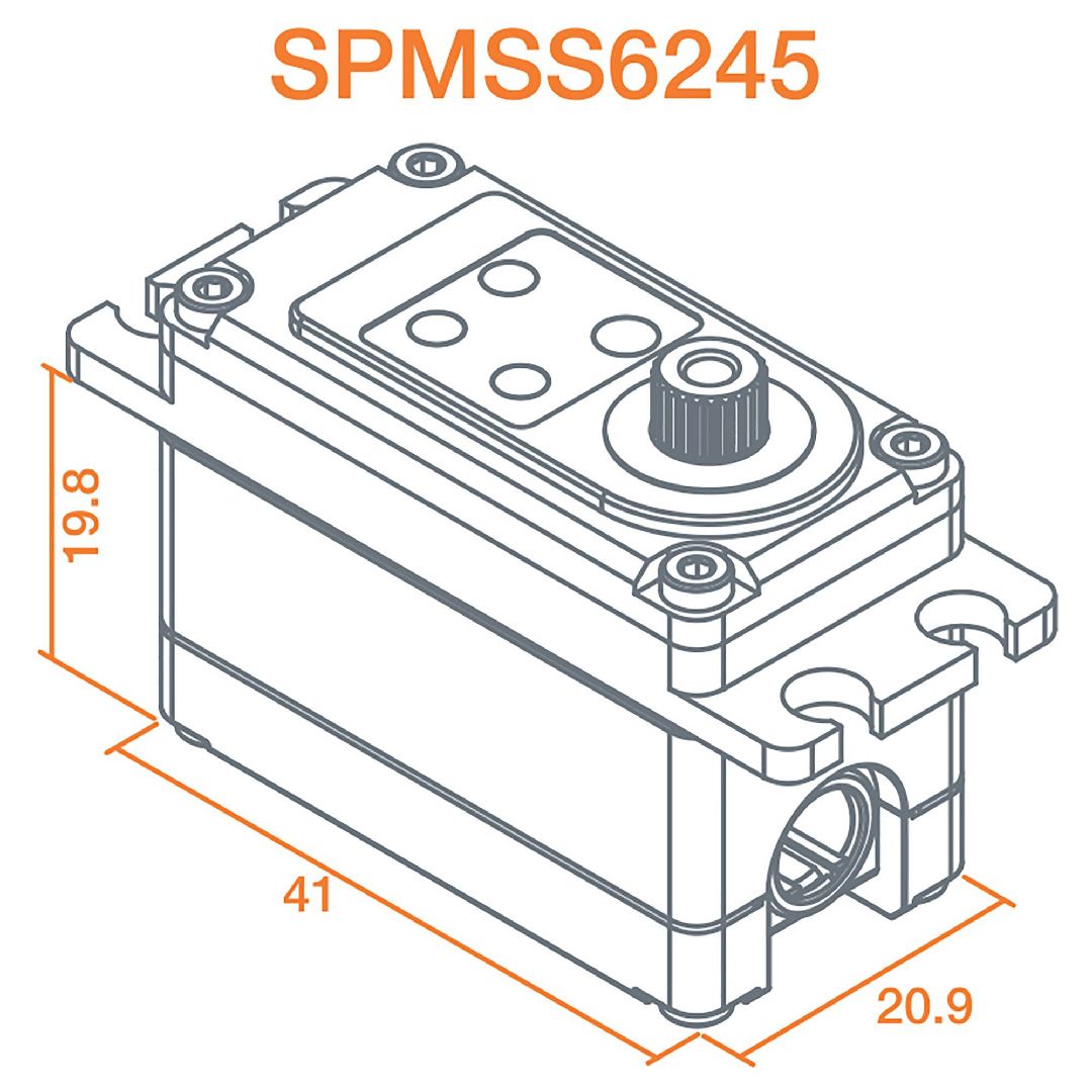 Spektrum High Speed/Torque Servo – image 3