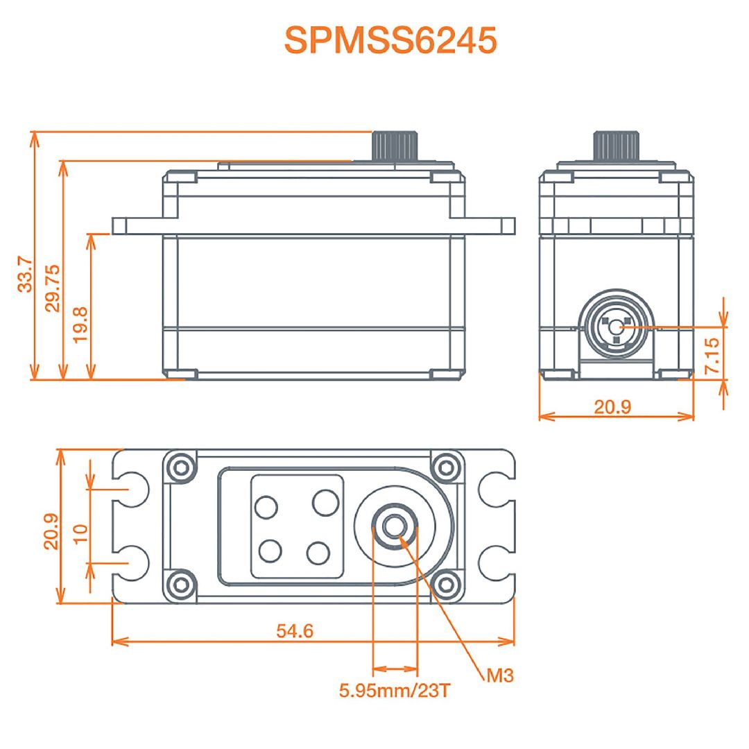 Spektrum High Speed/Torque Servo – image 5