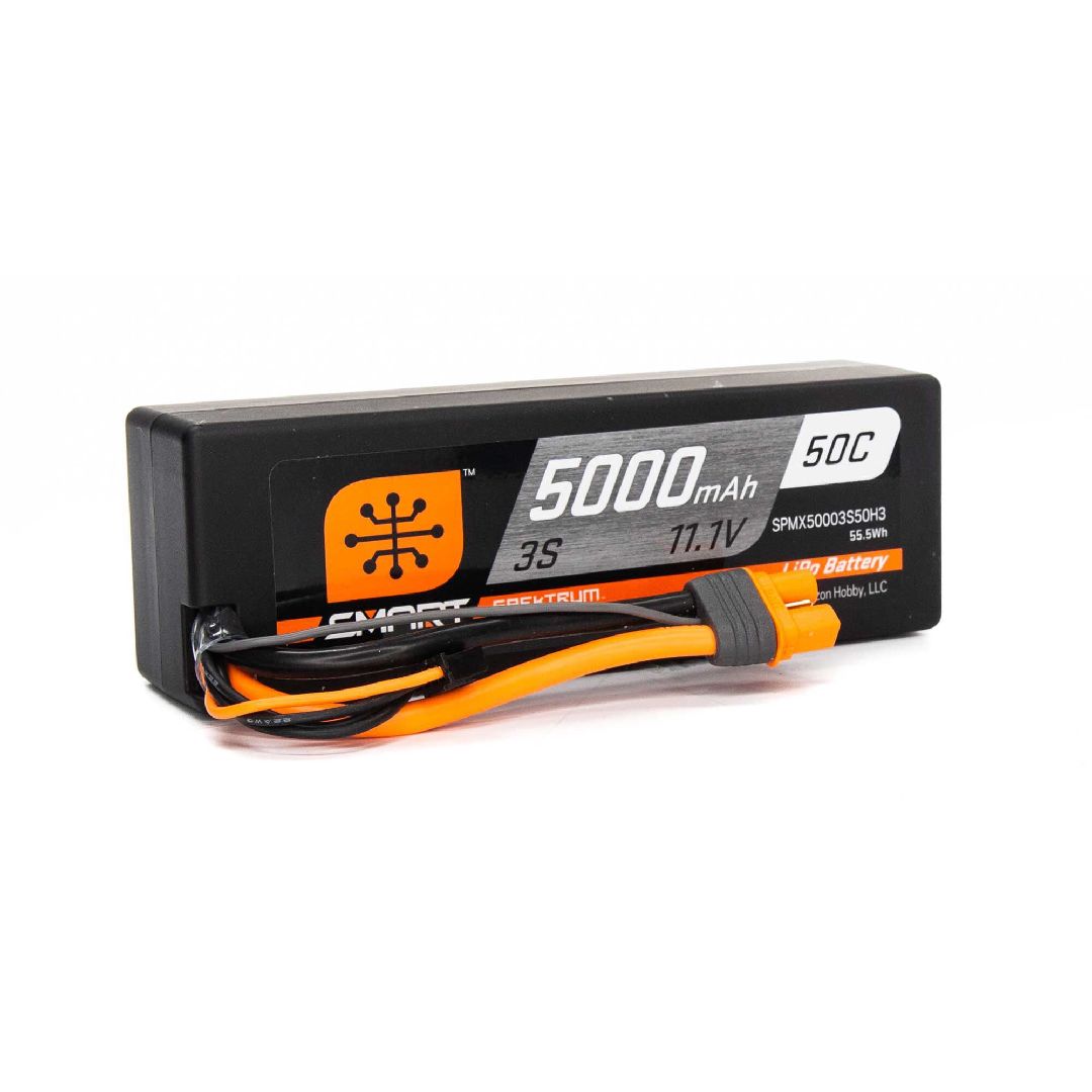 Spektrum Smart Bundle: 5000mAh 3S 50C LiPo (IC3)/S100 Charger – image 5