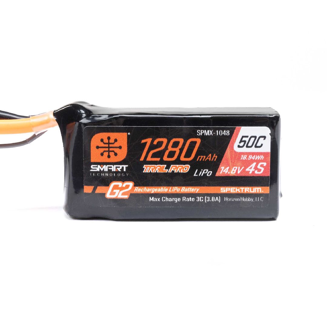 Spektrum Smart G2 Trail Pro 1280 4S 14.8V 50C LiPo w/ IC3 – image 2