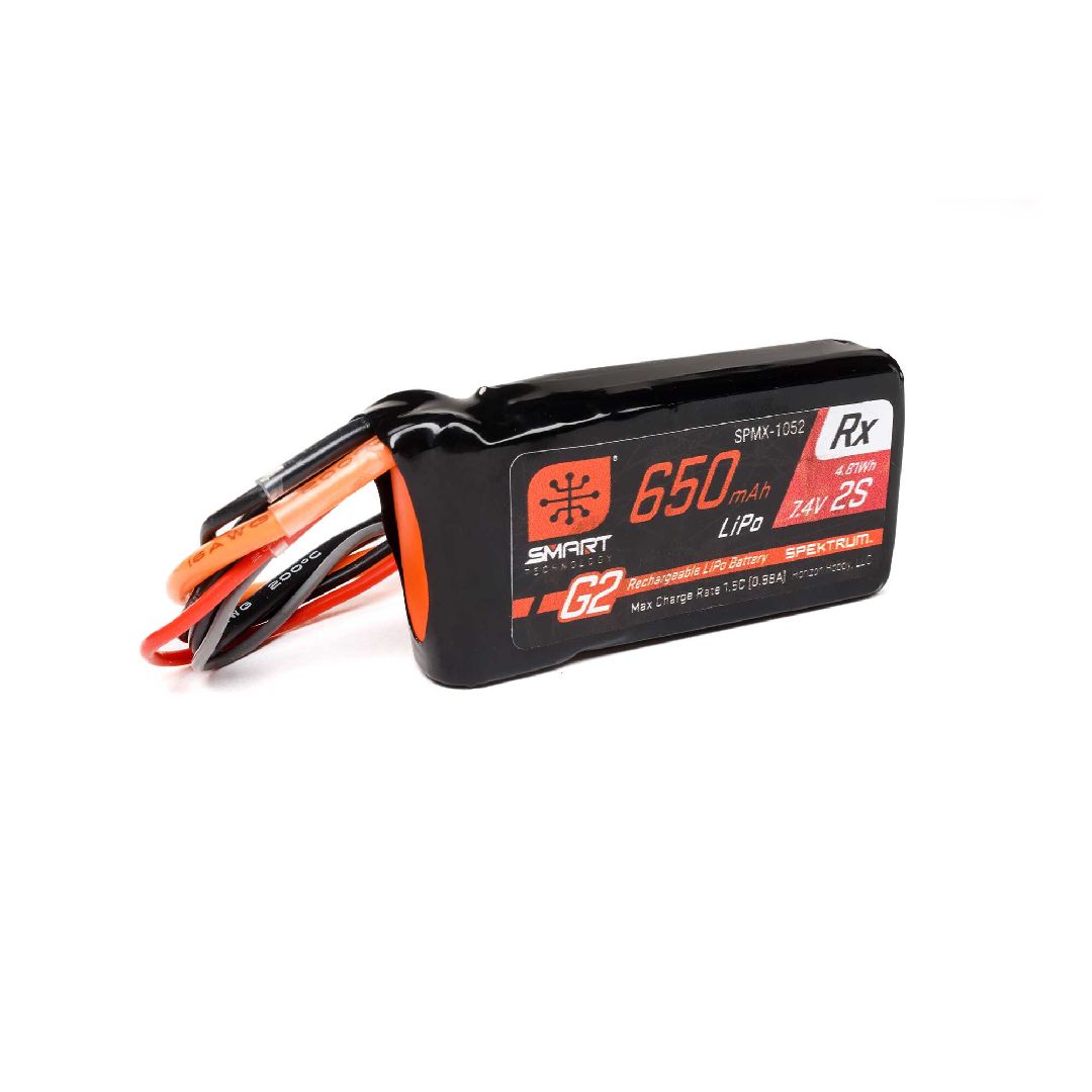 Spektrum Smart G2 Receiver LiPo 650mAh 2S 15C IC3 – image 2