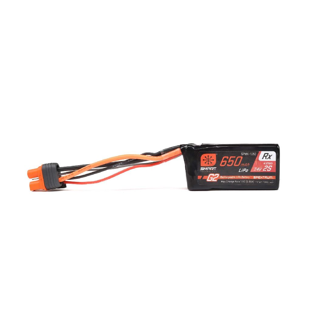 Spektrum Smart G2 Receiver LiPo 650mAh 2S 15C IC3 – image 3