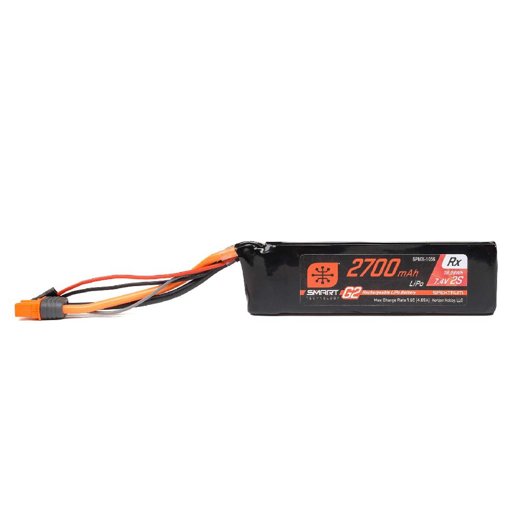 Spektrum Smart G2 Receiver LiPo 2700mAh 2S 15C IC3 – image 2