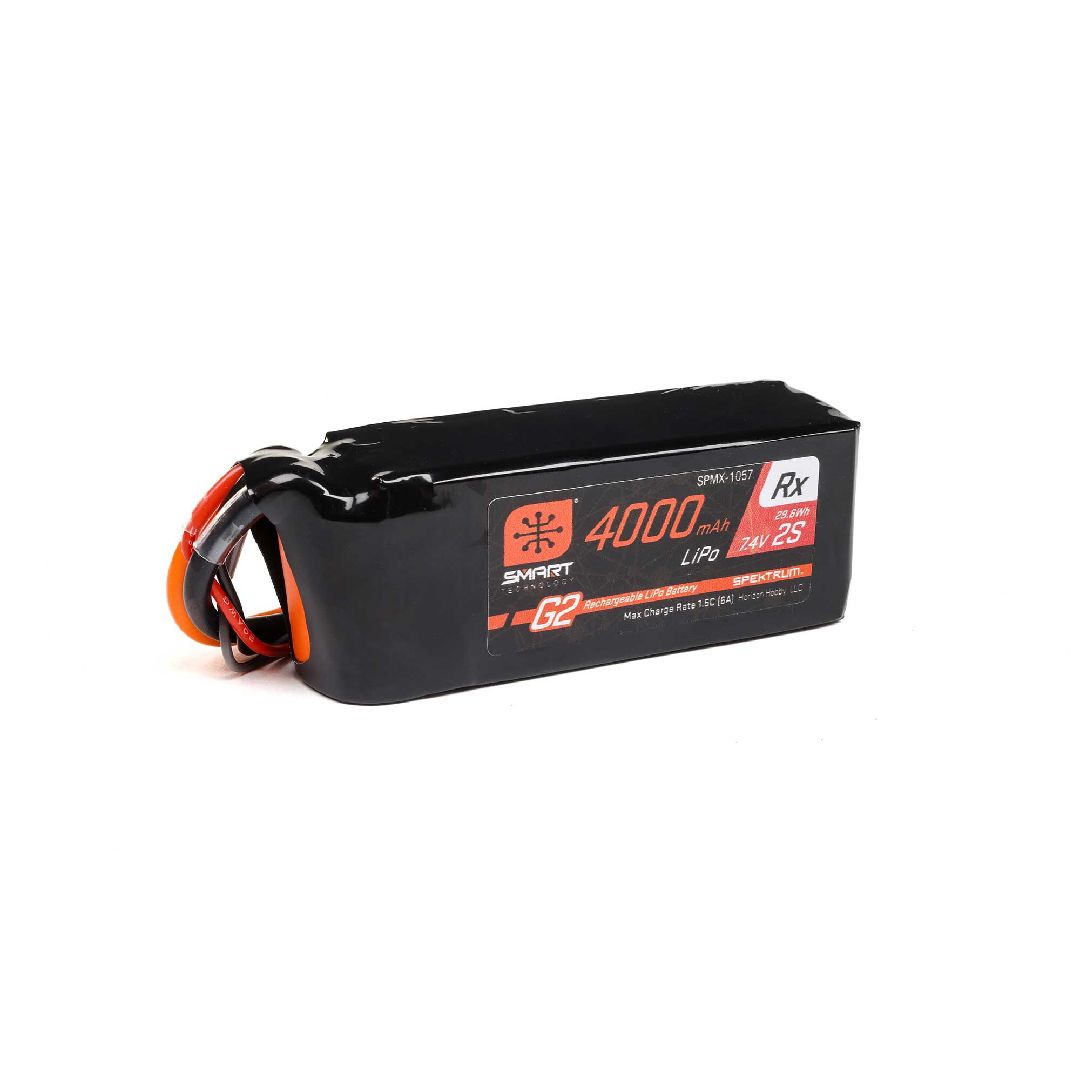 Spektrum Smart G2 Receiver LiPo 4000mAh 2S2P 15C IC3 – image 3