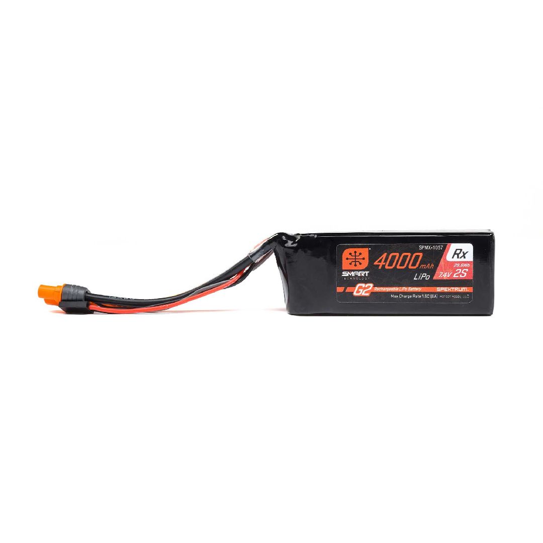 Spektrum Smart G2 Receiver LiPo 4000mAh 2S2P 15C IC3 – image 4