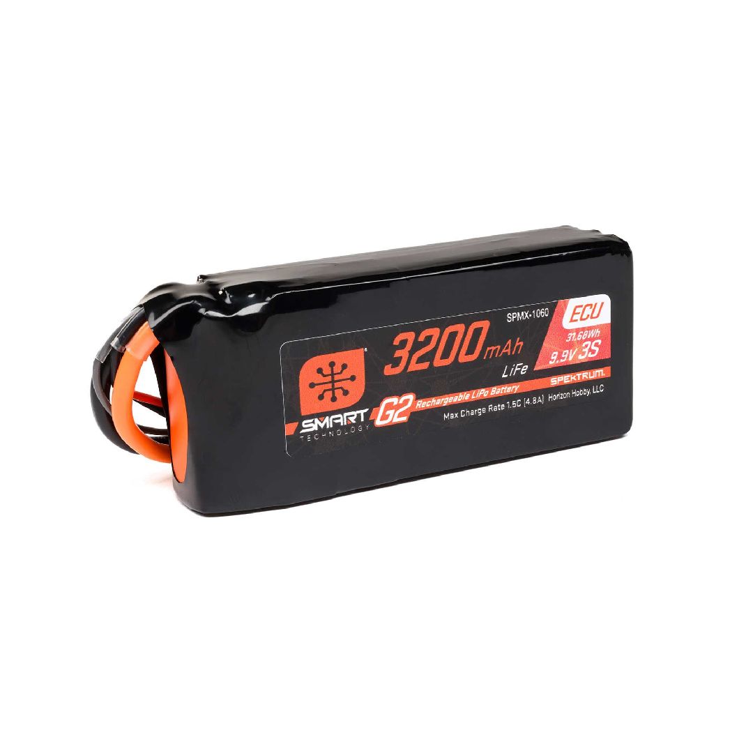 Spektrum Smart G2 ECU LiFe 3200mAh 3S 10C IC3 – image 2