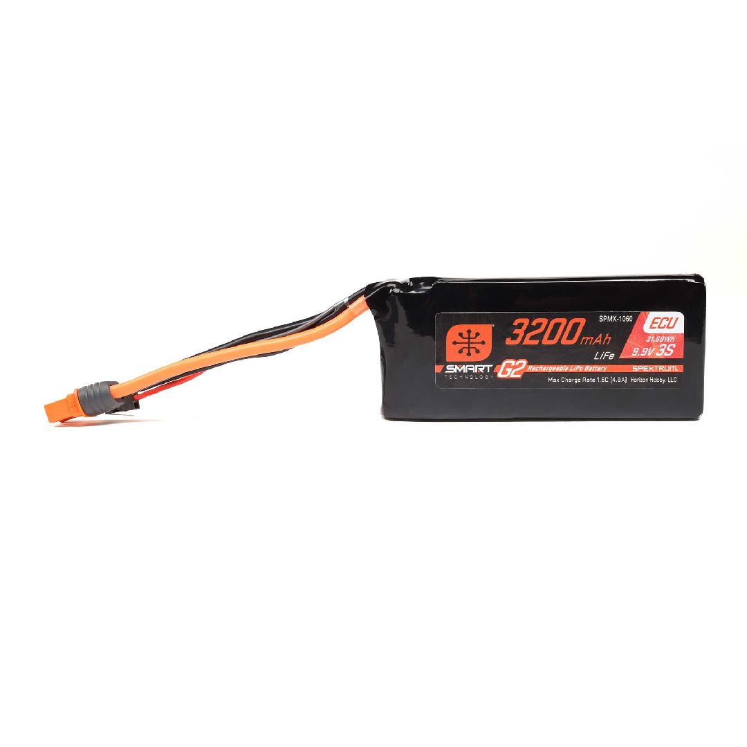 Spektrum Smart G2 ECU LiFe 3200mAh 3S 10C IC3 – image 3