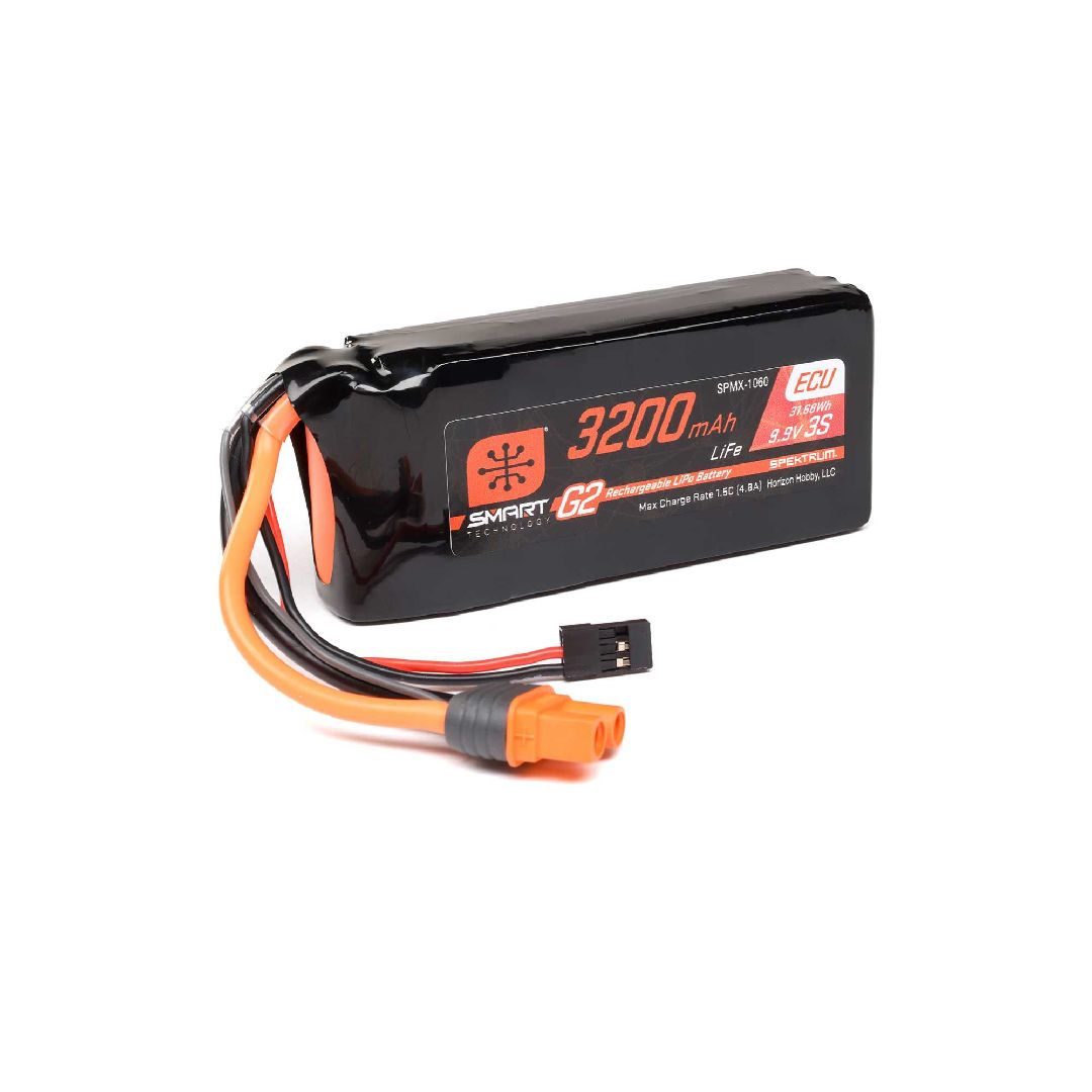 Spektrum Smart G2 ECU LiFe 3200mAh 3S 10C IC3 – image 5