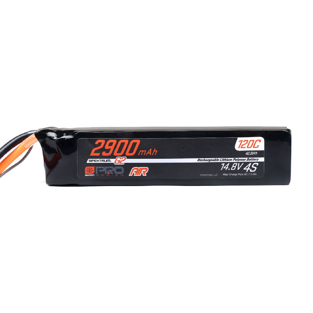 Spektrum Smart Pro Series Air 2900mAh 4S 14.8V G2 LiPo 120C IC3 – image 2