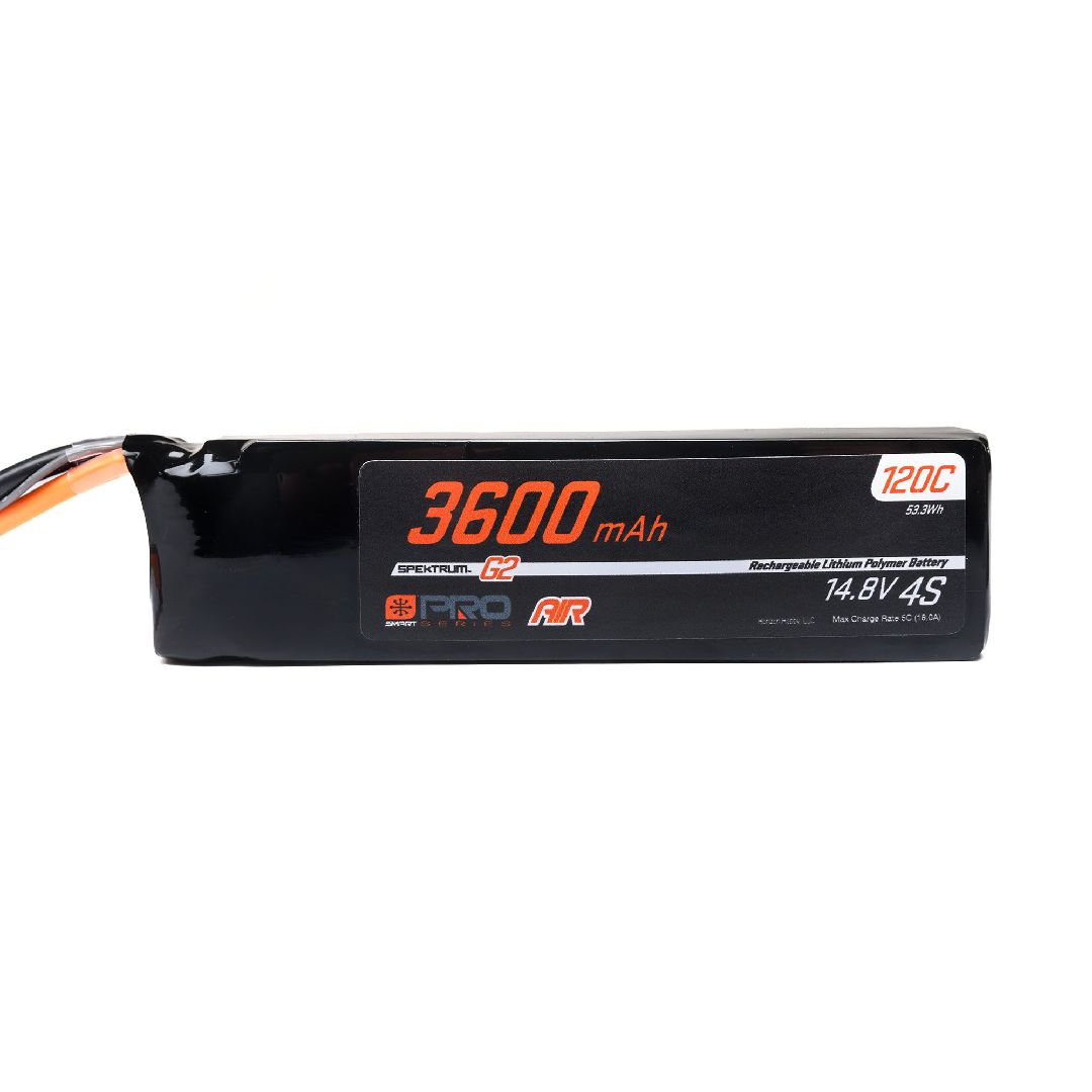 Spektrum Smart Pro Series Air 3600mAh 4S 14.8V G2 LiPo 120C IC3 – image 2