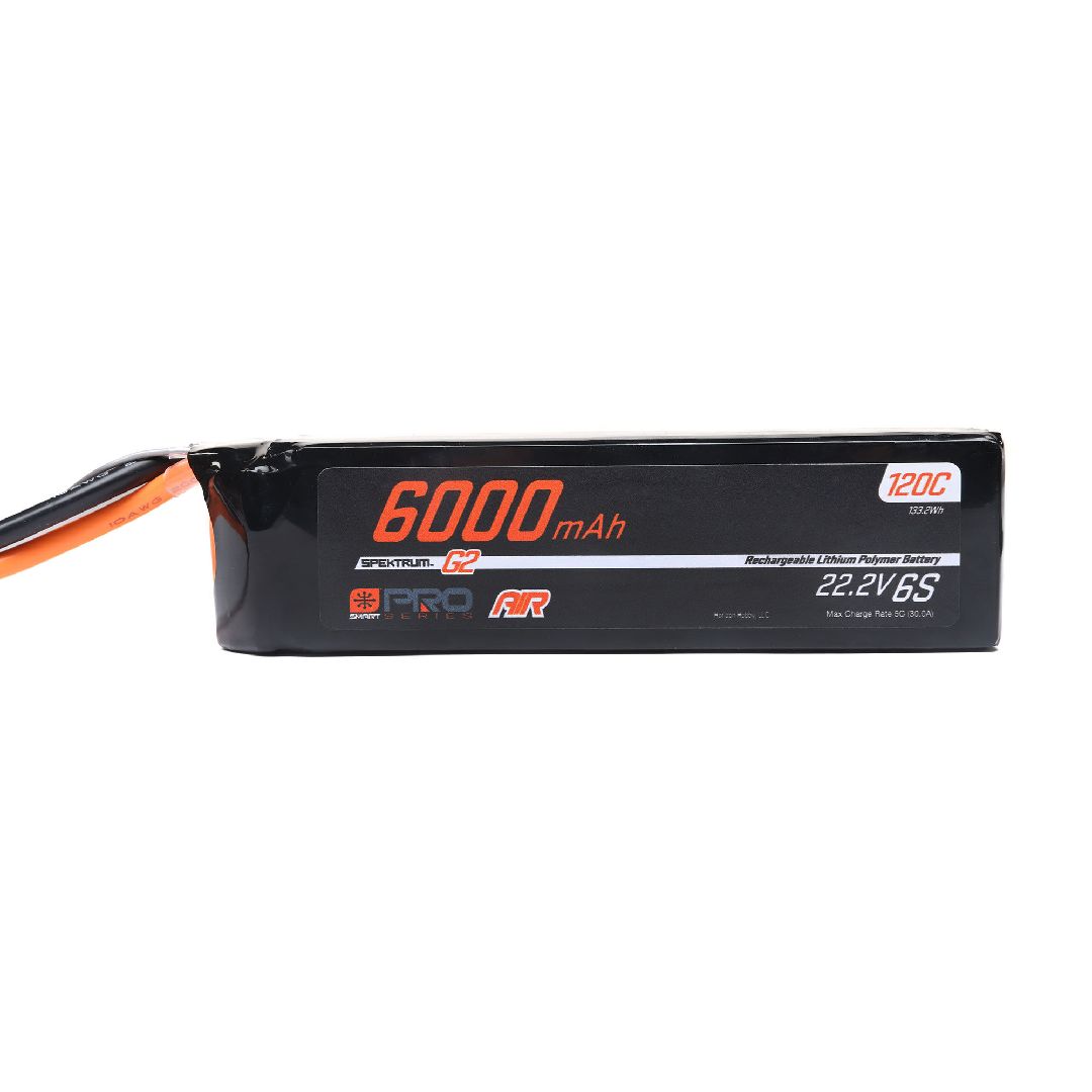 Spektrum Smart Pro Series Air 6000mAh 6S 22.2V G2 LiPo 120C IC5 – image 2