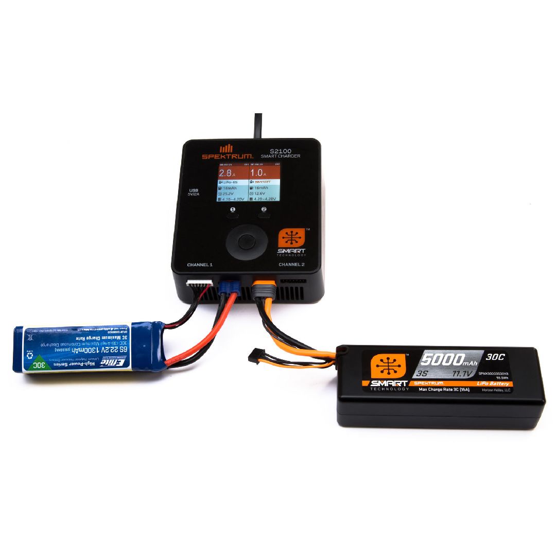 Spektrum 5000mAh 4S 14.8V Smart LiPo 30C Hardcase; IC5 – image 3