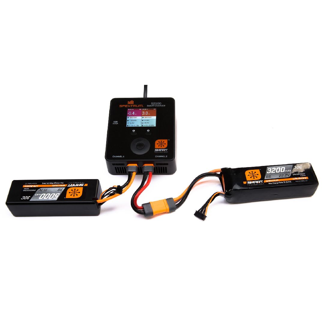 Spektrum 5000mAh 4S 14.8V Smart LiPo 30C Hardcase; IC5 – image 5