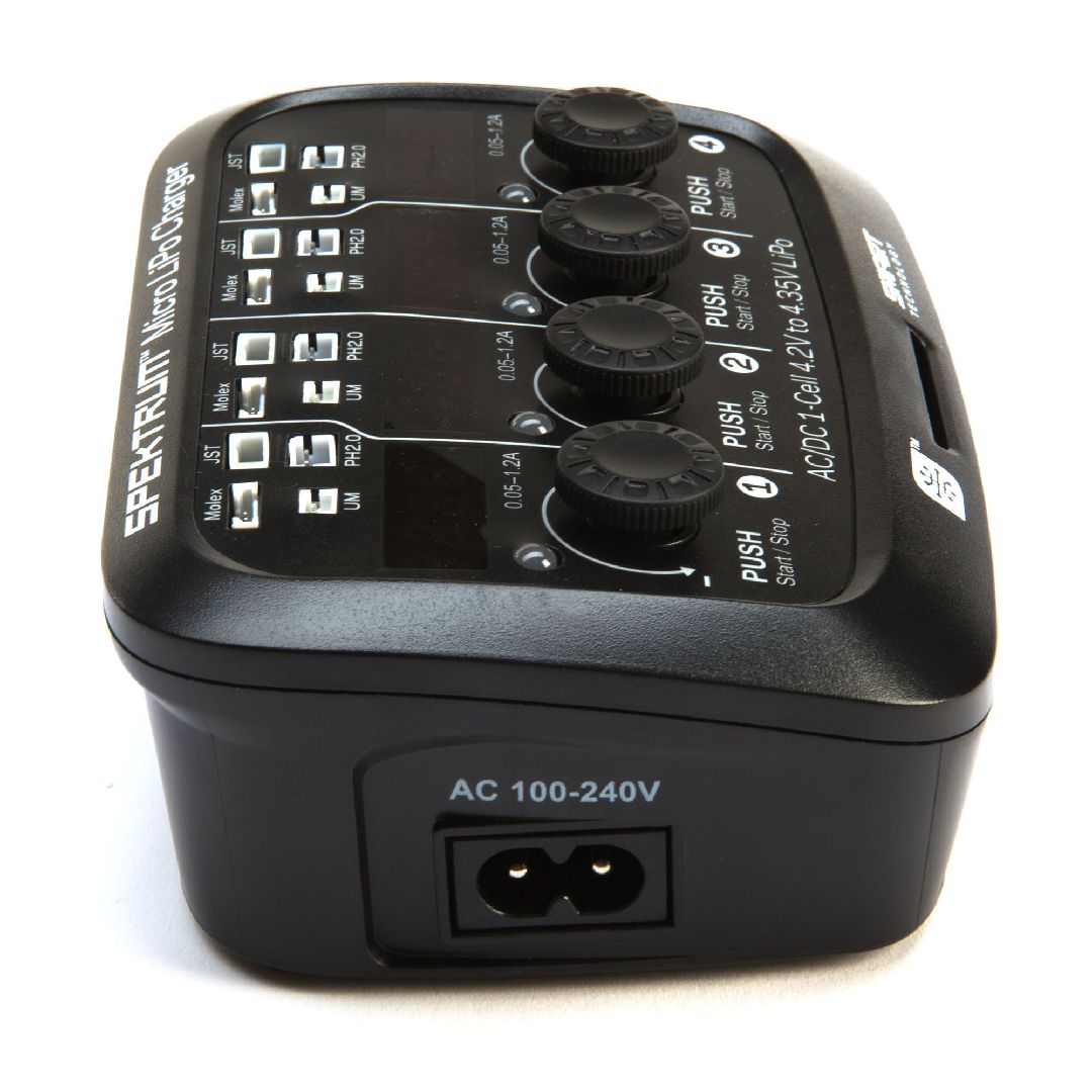Spektrum Spektrum S44 Micro 4 port AC/DC 1S LiPo Charger – image 4
