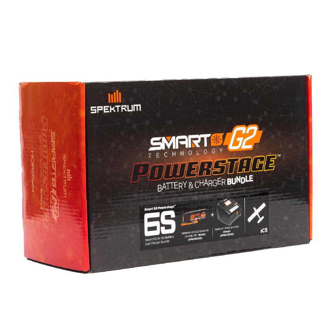 Spektrum Smart G2 Powerstage Aircraft 6S Bundle (Chgr+Batt) – image 2