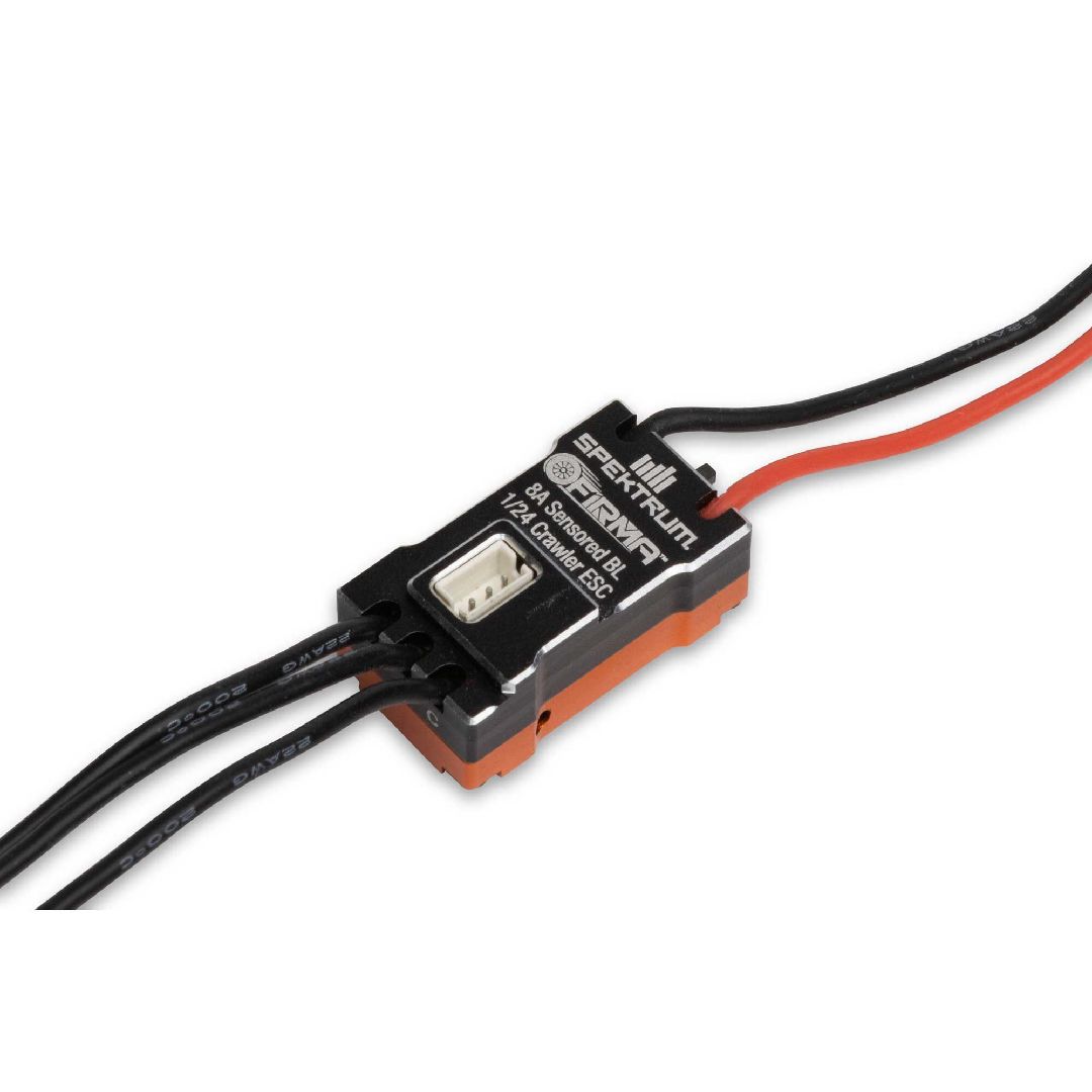Spektrum FIRMA 8A Sensored BL 1/24 Crawler ESC – image 2