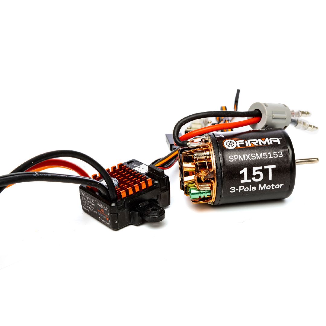 Spektrum Firma 70A BR Smart ESC/15T  Brushed Motor Combo – image 4