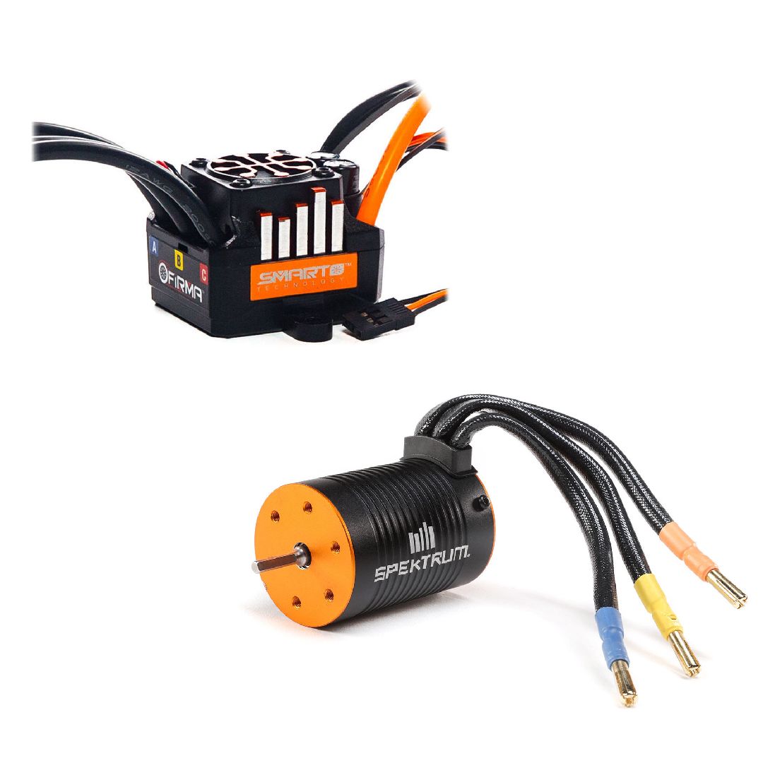 Spektrum Firma 100 Amp BL Smart ESC+ Motor Combo: No-Prep – image 2