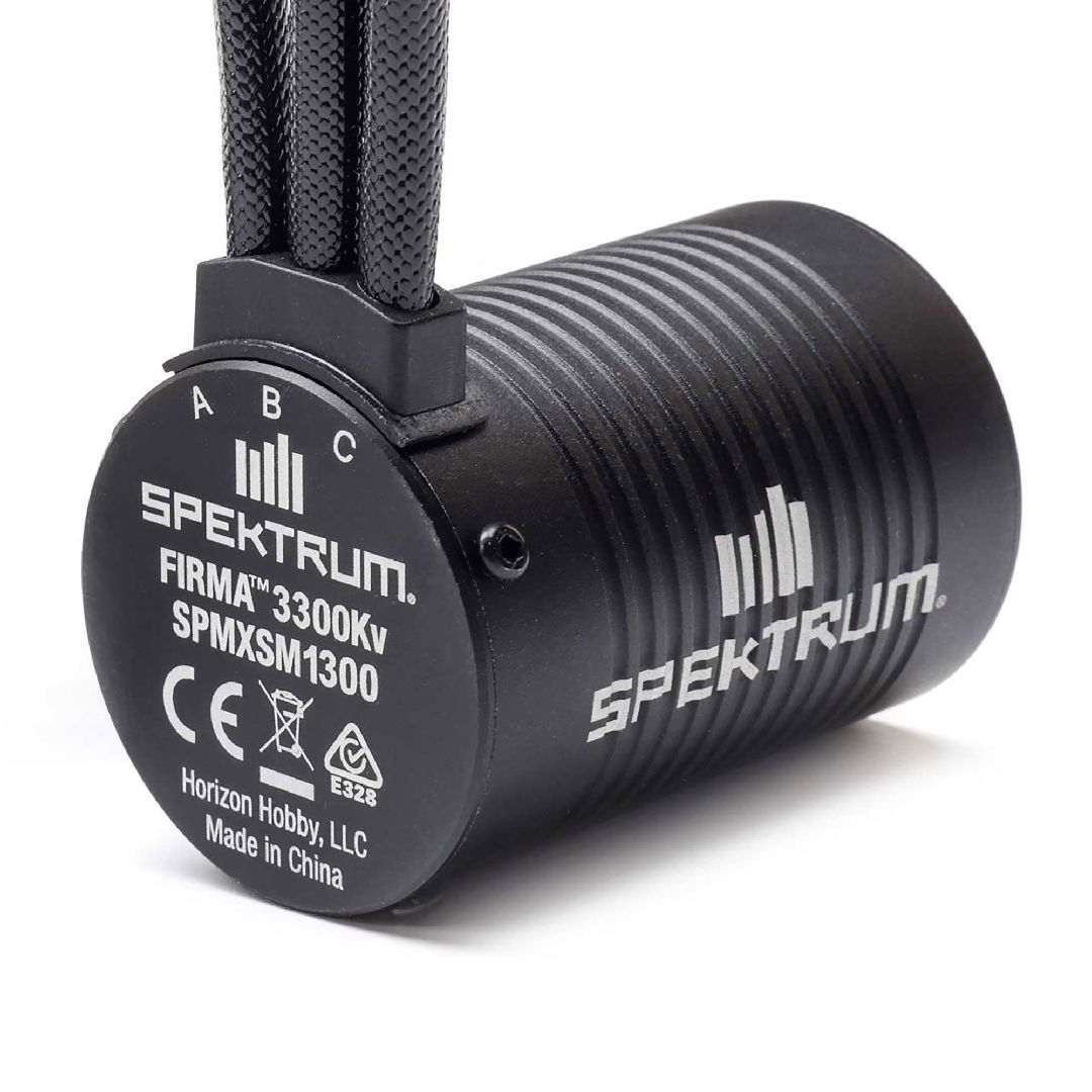 Spektrum Firma 3652 3300Kv 4-Pole Brushless Motor: 3.175mm – image 3