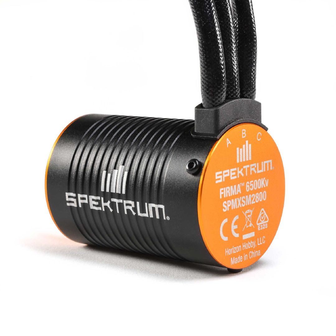Spektrum Firma 3652 6500Kv 4-Pole Brushless Motor: 3.175mm – image 3