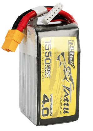 Tattu R-Line 4.0 1550mAh 22.2V 130C LiPo Battery w/XT60 Plug – image 3