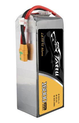 Tattu 16000mAh 4S1P 14.8V 30C LiPo XT90-S Plug – image 2
