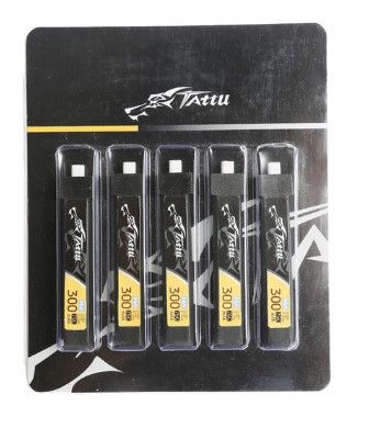 Tattu 300mAh 1S1P 3.8V 75C High Voltage LiPo Battery Pack – image 2
