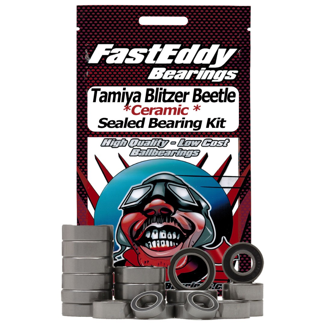 Fast Eddy Tamiya Blitzer Beetle (58093) Ceramic Rubber Sld Kit thumbnail 1