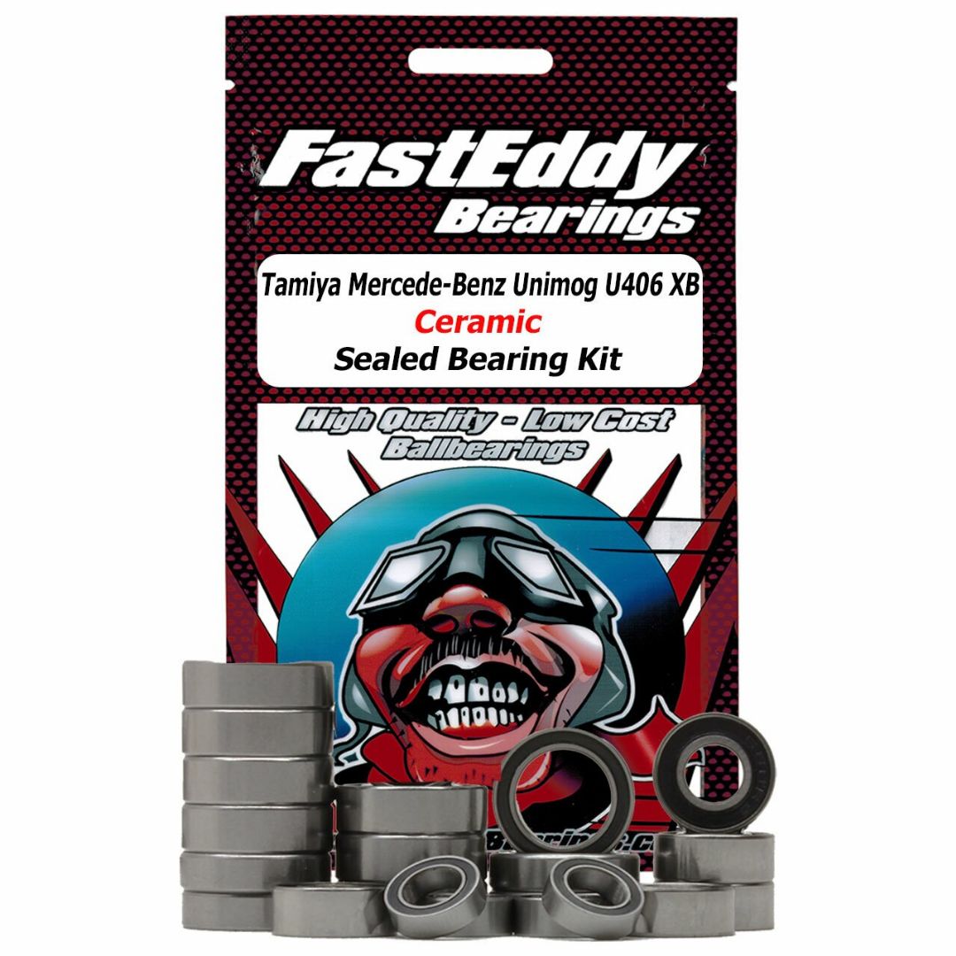 Fast Eddy Tamiya Mercede-Benz Unimog U406 XB (XC/CC-01) Ceramic thumbnail 1