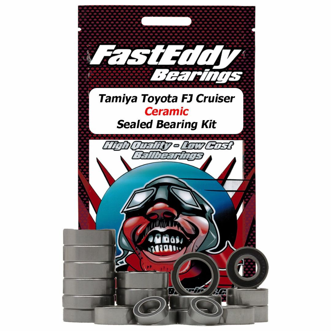 Fast Eddy Tamiya Toyota FJ Cruiser  (CC-01) Ceramic Sealed Bear thumbnail 1