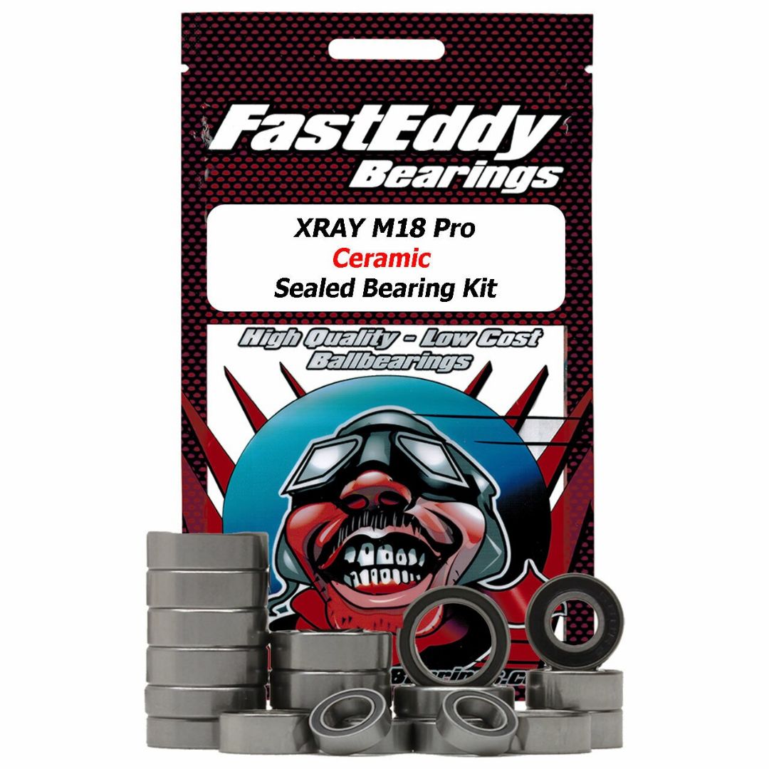 Fast Eddy XRAY M18 Pro Ceramic Sealed Bearing Kit thumbnail 1