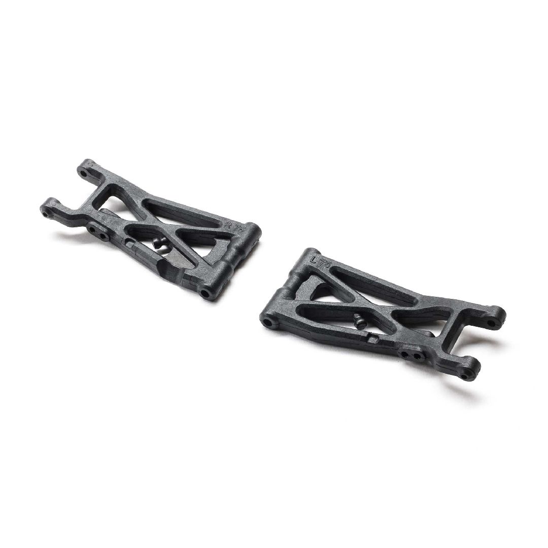 TLR Rear Arm Set, Stiffezel, V2: 22X-4, 22X – image 2