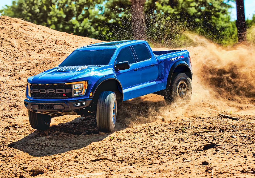 Traxxas 1/10 Ford Raptor R VXL 4x4 RTR - Metallic Blue – image 4