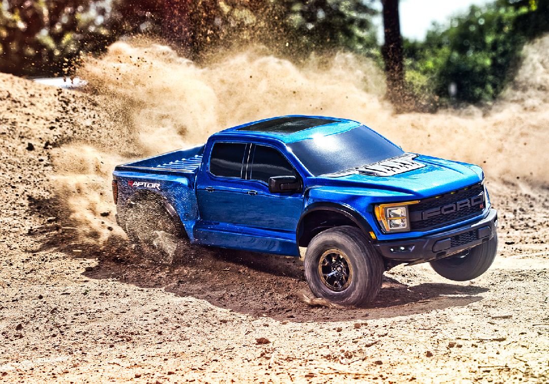 Traxxas 1/10 Ford Raptor R VXL 4x4 RTR - Metallic Blue – image 5