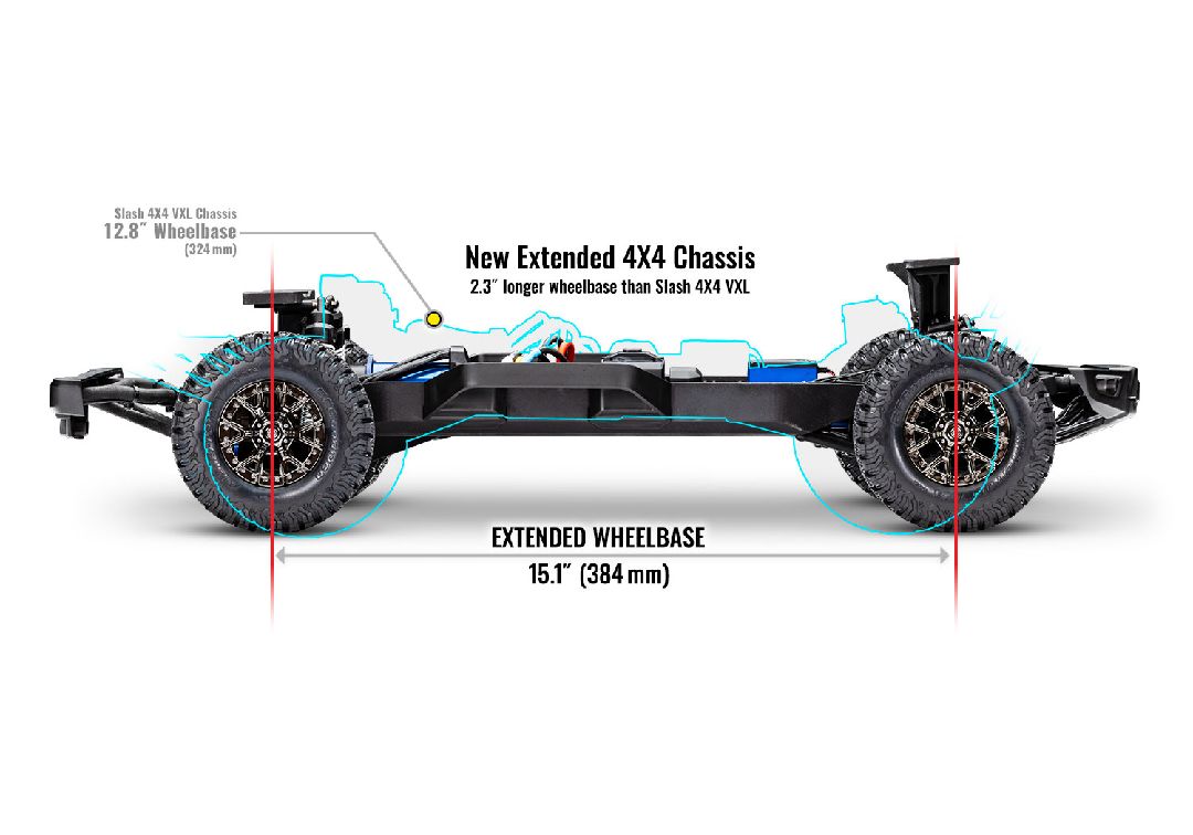Traxxas 1/10 Ford Raptor R VXL 4x4 RTR - Metallic Blue – image 13