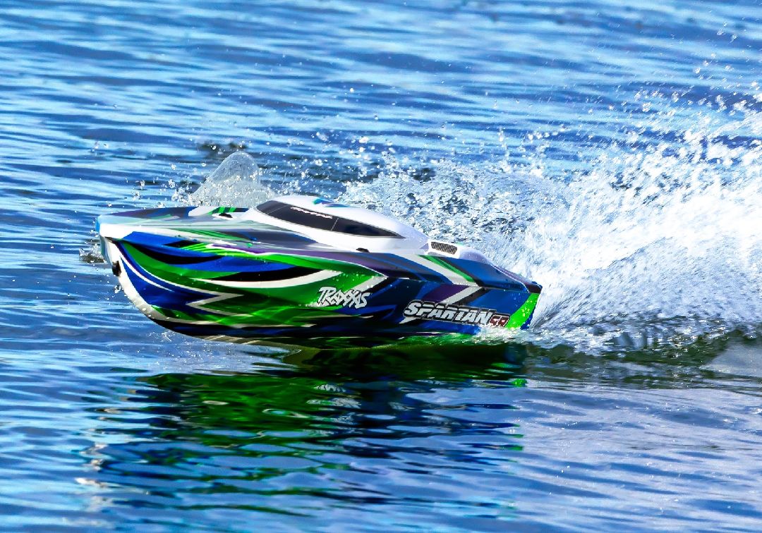 Traxxas Spartan SR 36" Race Boat with Self-Righting - Green – image 2