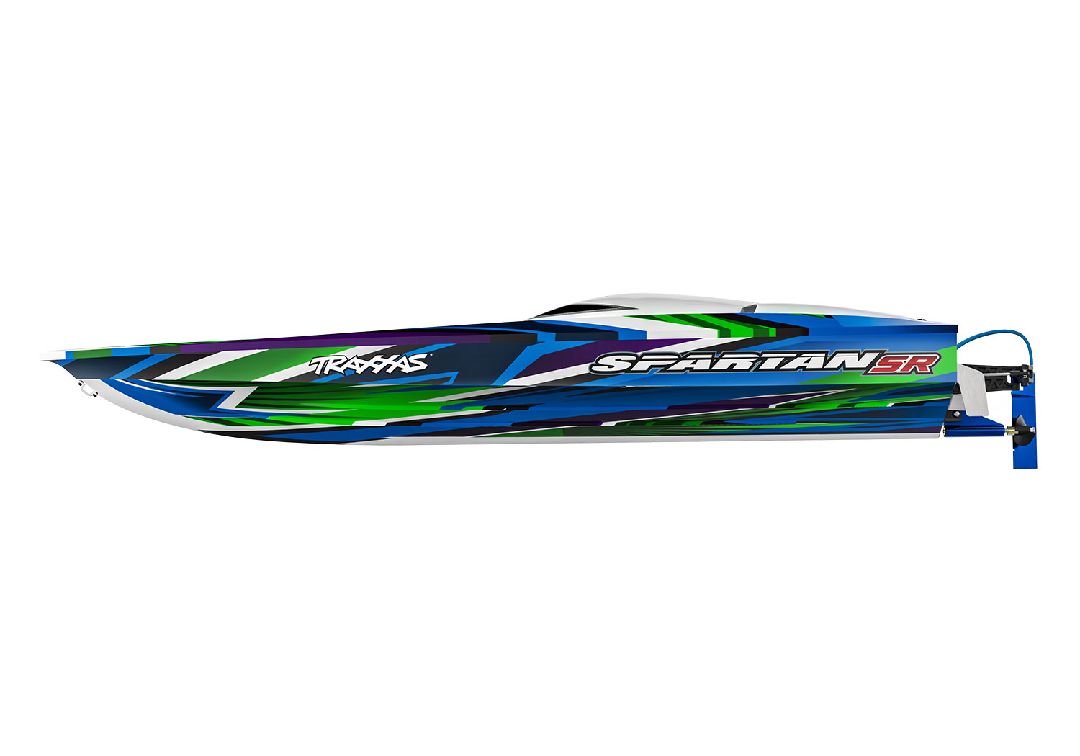 Traxxas Spartan SR 36" Race Boat with Self-Righting - Green – image 3