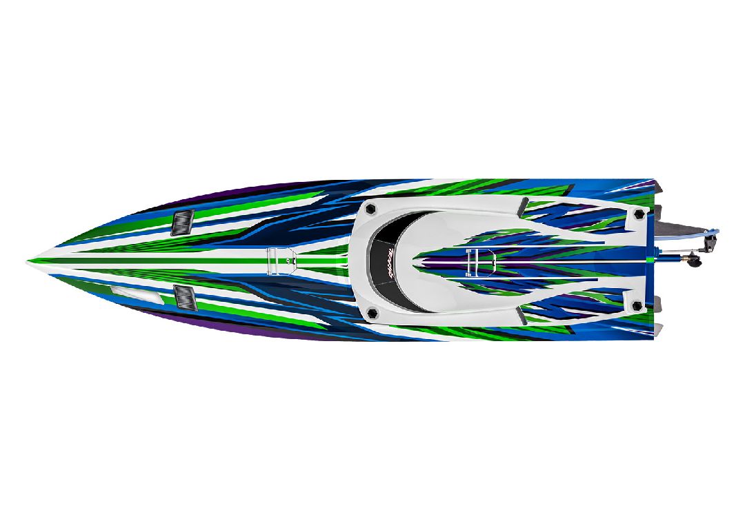 Traxxas Spartan SR 36" Race Boat with Self-Righting - Green – image 4