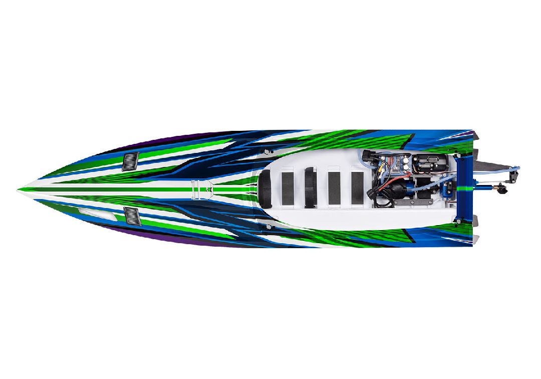 Traxxas Spartan SR 36" Race Boat with Self-Righting - Green – image 5